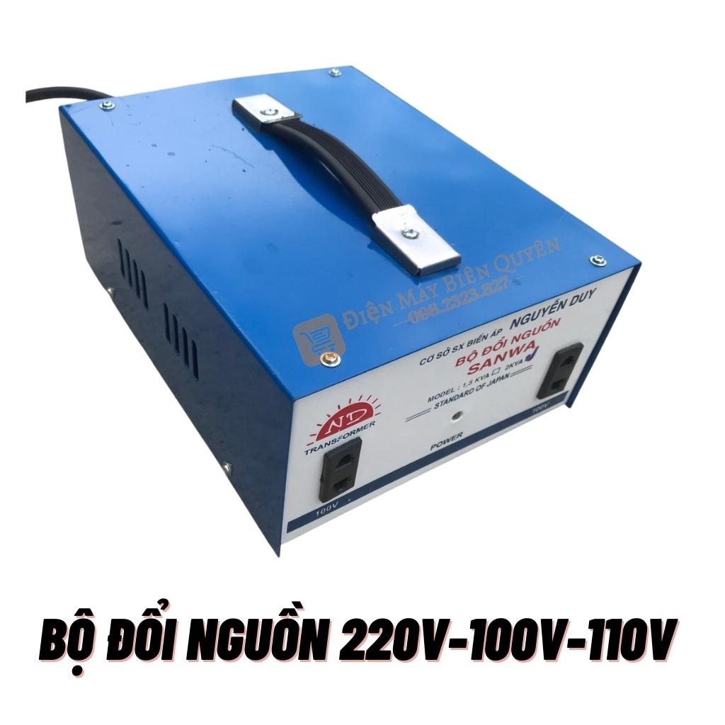 Đổi Nguồn Biến Áp 220v Ra 100v-110v Công Xuất 2KVA Hàng Việt Nam