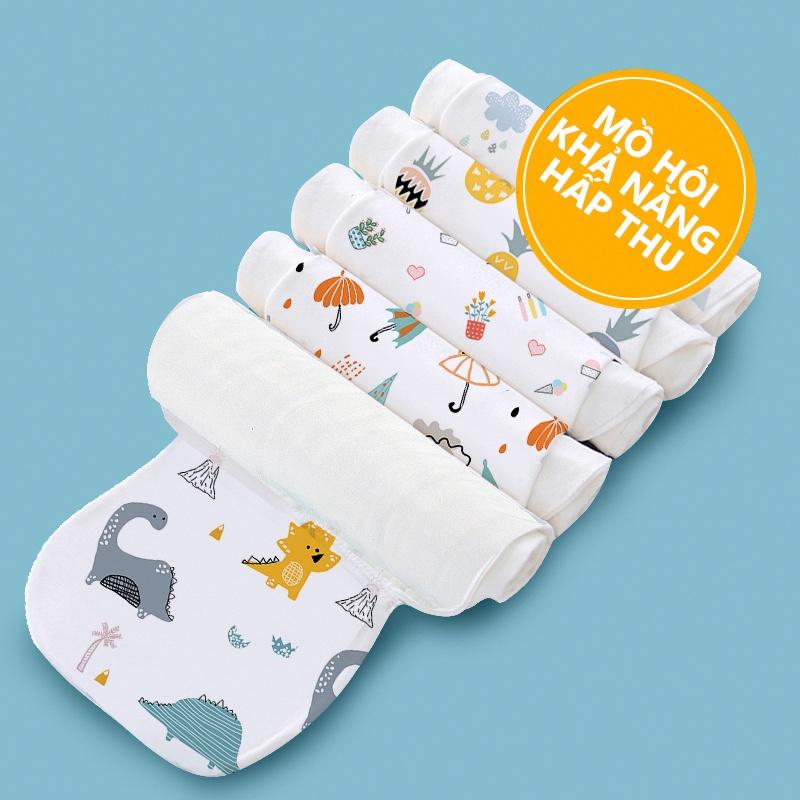 [Einmilk.ân ninh]Khăn thấm mồ hôi 4 lớp 100% cotton Muslin thấm hút nhanh,thoáng khí cao,cho trẻ khô ráo QAT