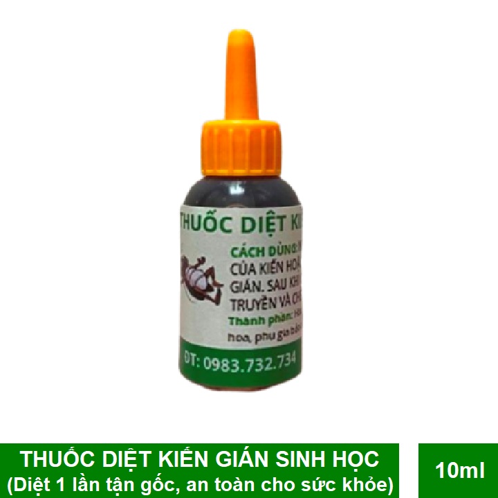 Chế phẩm diệt kiến sinh học, thuốc diệt kiến tận gốc SAMI SAMI hiệu quả 100%, an toàn cho sức khoẻ