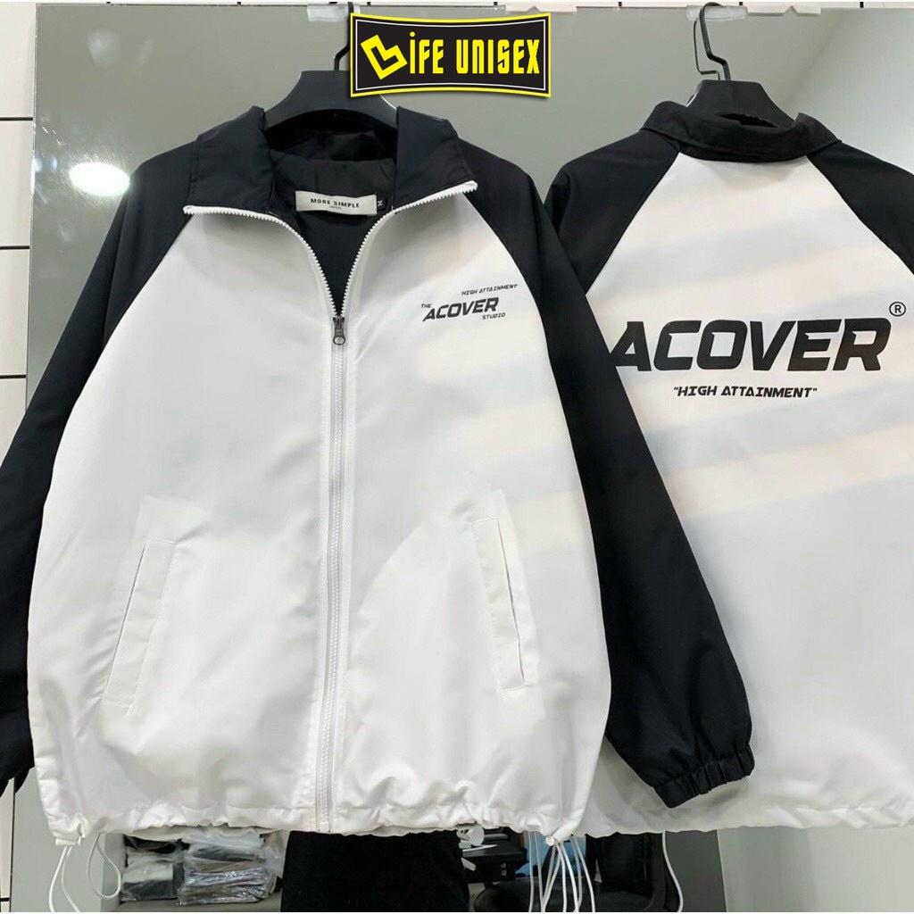 Áo Khoác Dù Bomber 2 Lớp A.COVER Ulzzang Nam Nữ Unisex Form Rộng Unisex