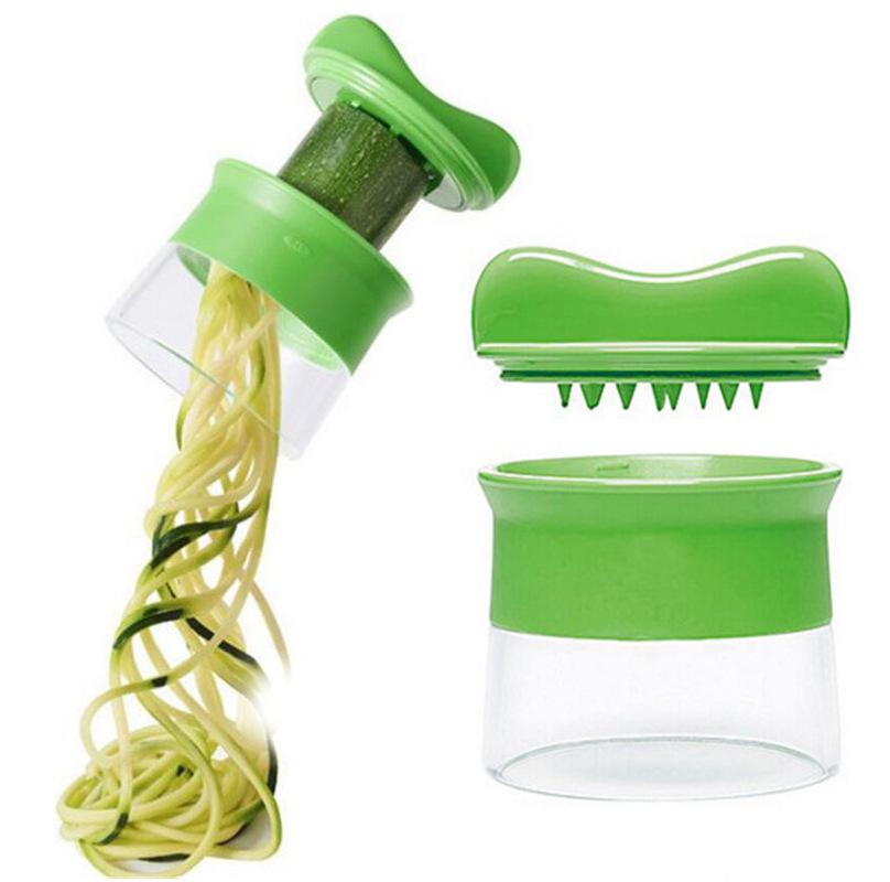 Cắt rau - Vòng xoắn 4 trong 1 Xoanh xoắn rau, rau spaghetti, xoắn ốc lát rau cho mì, cà rốt spaghetti, dưa chuột Tagliatelle