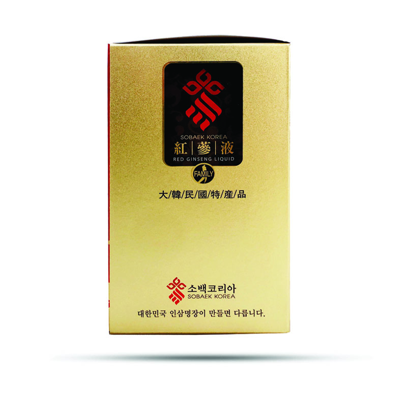 Nước Uống Hồng Sâm 6 Năm Sobaek Korea Red Ginseng Drink (70 ml x 30 gói)