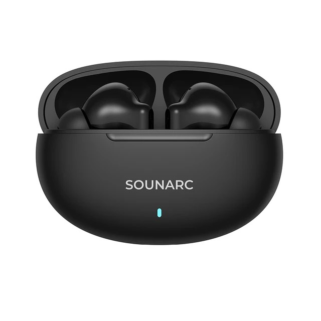 Tai Nghe Bluetooth 5.3 Không Dây SOUNARC Q1 MỚI, Tai Nghe 4 Mic Cuộc Gọi Trong Suốt Như Pha Lê, Âm Trầm Mạnh Mẽ - Hàng Chính Hãng