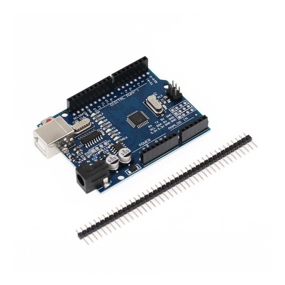 Mạch Arduino Uno R3 ATmega328P CH340 (Chip Dán -SMD), kèm cáp kết nối # linh kiện điện tử