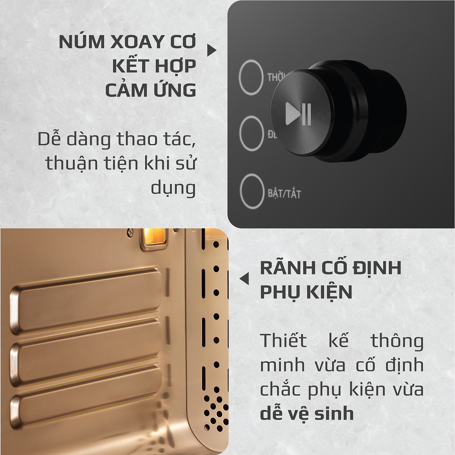 Nồi Chiên Hơi Nước OLIVO SF18 - 50 Chức Năng - Dung Tích 18L - Công Suất 2450W - Hàng Chính Hãng