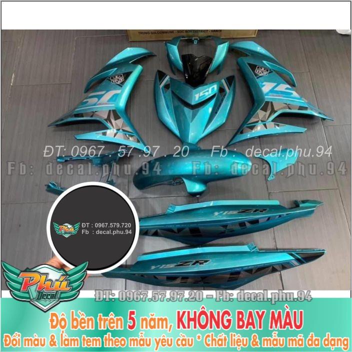 Tem rời 150 Y15ZR Xanh Ngọc   -1