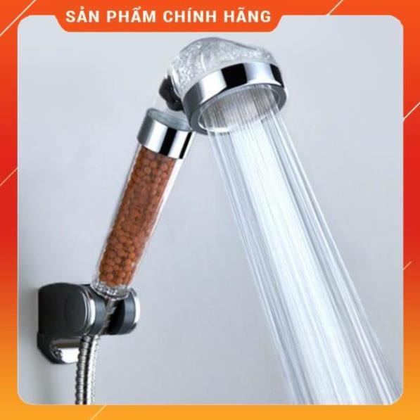 Vòi sen tăng áp loại to 7.7cm có hạt lọc nano 206802