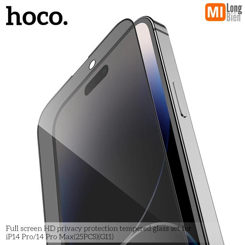 Cường Lực Chống Nhìn Chộm Hoco G11 Cho Iphone Full Màn 13/13Pro/13promax/14/14pro/14max/14promax