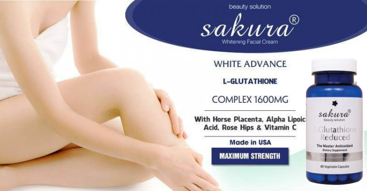 Viên uống trắng da Sakura Viên uống trắng da Sakura