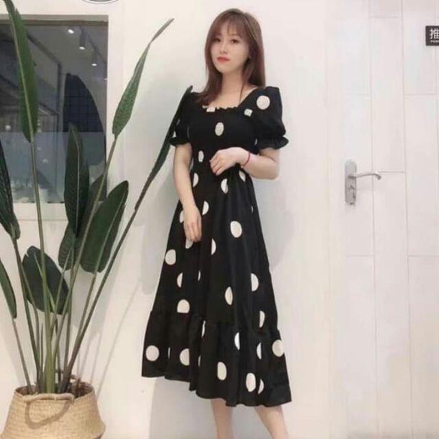 Váy bầu đầm bầu cao cấp️chất lụa Hàn mát mềm mịnthiết kế sang chảnhmặc đi làm đi chơi đều đc️free size