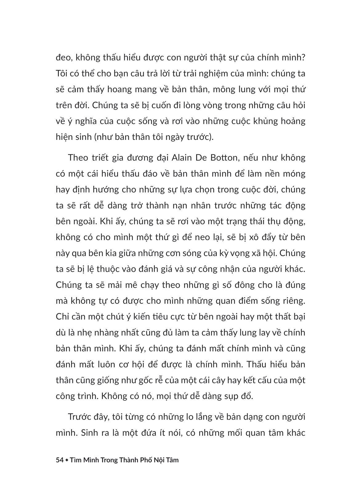 Tìm Mình Trong Thành Phố Nội Tâm