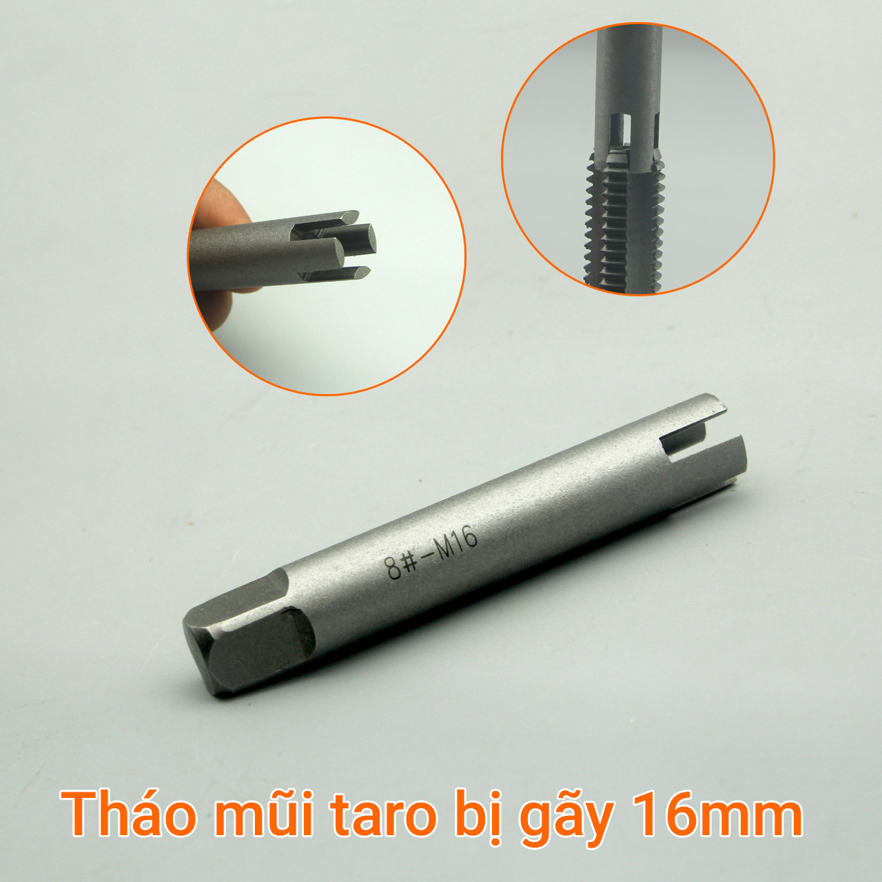 Tháo mũi taro gãy M16