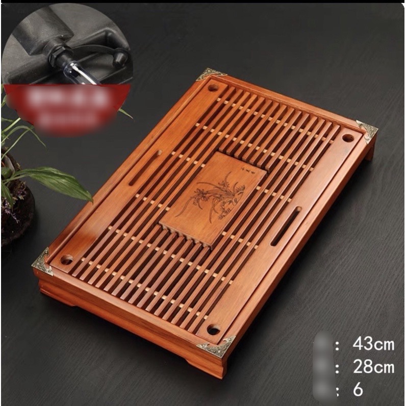Bàn uống trà bằng gỗ sang trọng