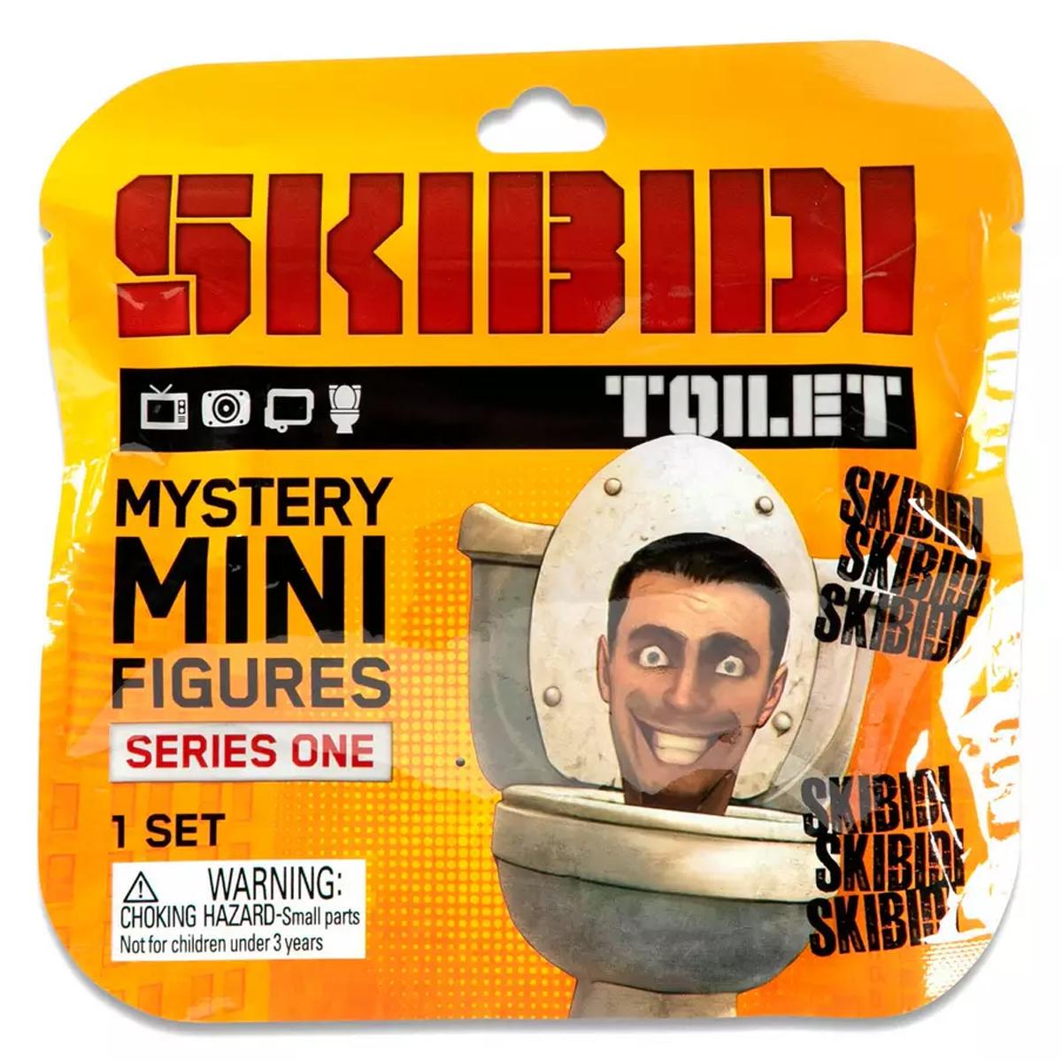 Đồ Chơi Mô Hình Nhân Vật Mini - Skibidi Toilet - Series 1 - Bonkers Toys ST1300 (Sản Phẩm Bên Trong Là Ngẫu Nhiên)