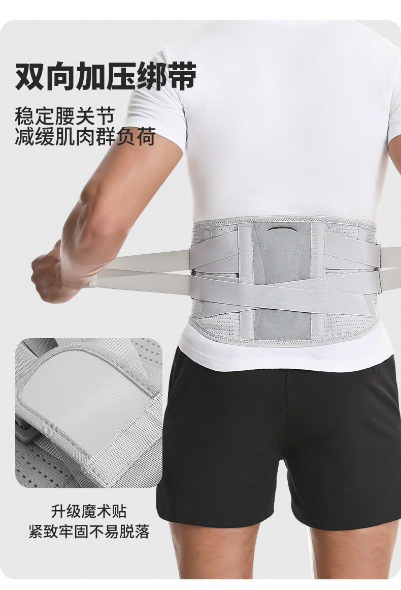 Đai Lưng, Nẹp Lưng Mới Giảm Đau Lưng Định Hình Cột Sống, Cải Thiện Thoái Hóa Thoát Vị Thoáng Khí Cho Nam Nữ AOLIKES- 7895