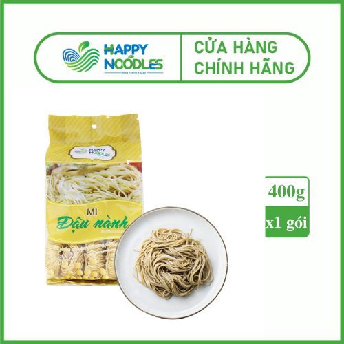 Mì Đậu Nành Happy Noodles 400g