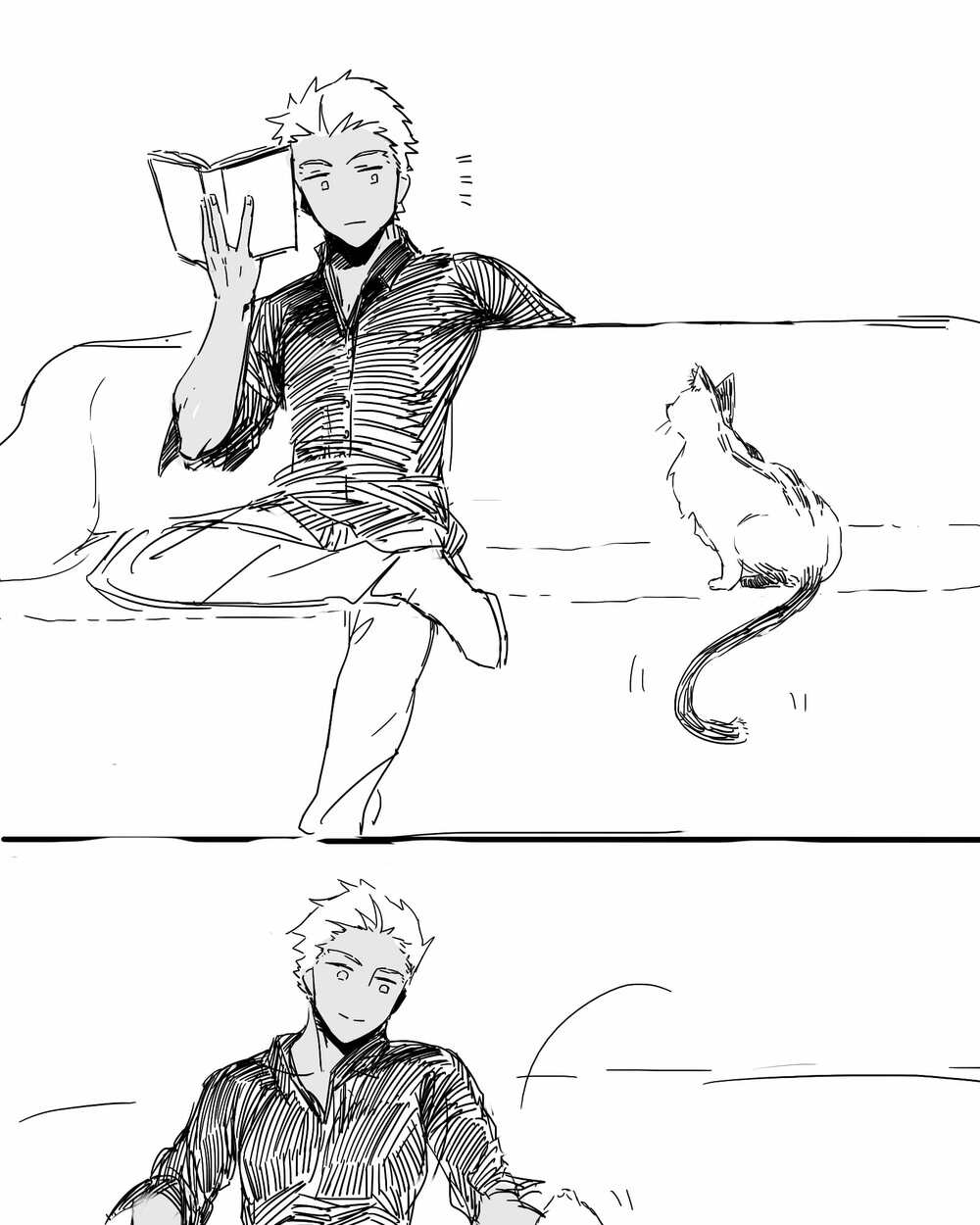 chén thánh: đêm định mệnh - doujinshi archer x rin chapter 10 5