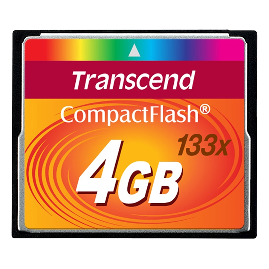 Thẻ Nhớ Transend CF 4GB 133x - Hàng Nhập Khẩu