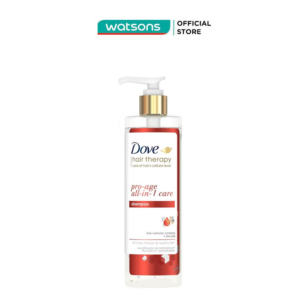 Dầu Gội Dove Ngăn Ngừa Lão Hóa Tóc Pro-Age All-in-1 Care Shampoo 380ml