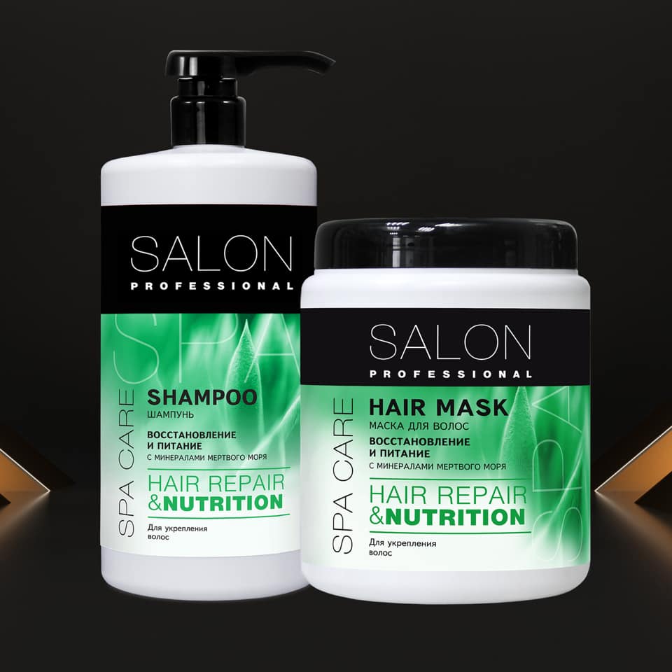 Bộ gội ủ Salon Professional phục hồi và nuôi dưỡng tóc dành cho mái tóc yếu, dễ gãy rụng 2000ml