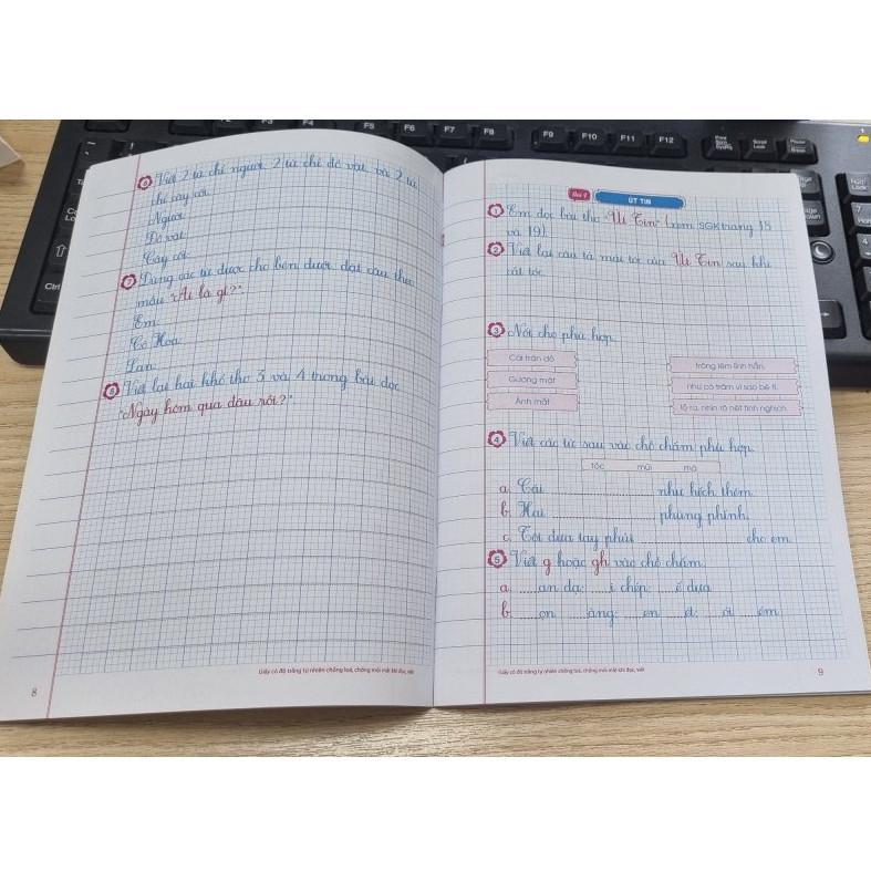 Sách - Vở Ô Li Bài Tập Tiếng Việt Lớp 2 - Tập 1 - Bám Sát SGK Chân Trời Sáng Tạo - Hồng Ân