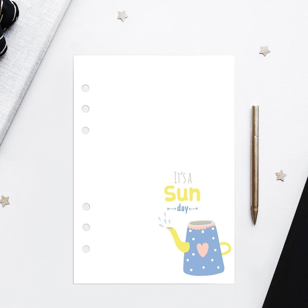 Ruột giấy sổ còng SELF PLANNER lập kế hoạch hàng ngày