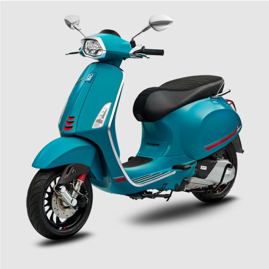 Xe Tay Ga Vespa Sprint S 125 Màu Xanh Da Trời Blue Audace