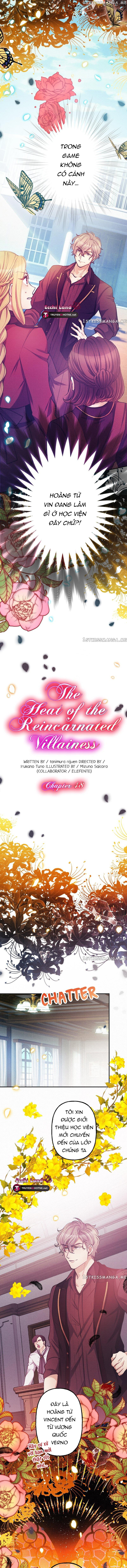 sức nóng của nữ phản diện được tái sinh chapter 48.1 2