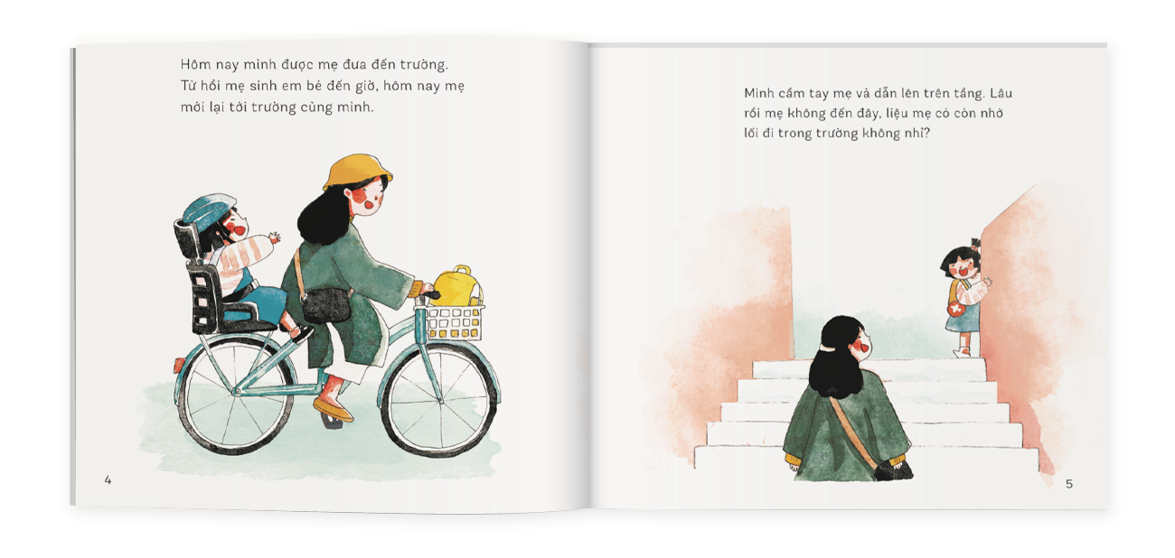 Sách Ehon Chúng Mình Lớn Rồi - Trường Mẫu Giáo Của Tớ