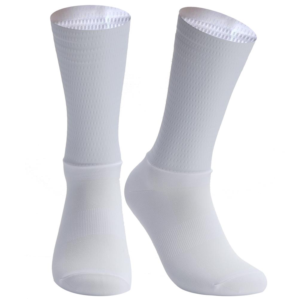 Chống Trượt Silicone Mùa Hè Aero Tất Whiteline Đi Xe Đạp Tất Nam Xe Đạp Thể Thao Tất Chạy Bộ Xe Đạp Tất Color: 3-2 Size: m 39-45
