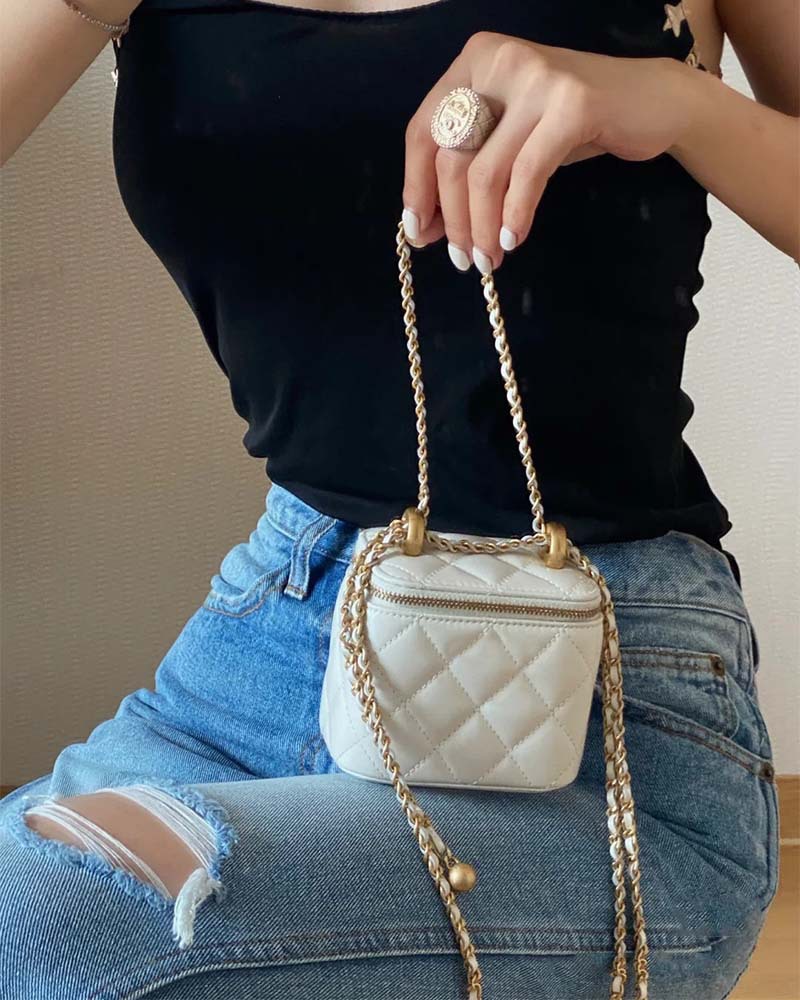 Túi hộp kiểu dây chuỗi nhiều cách đeo VC422