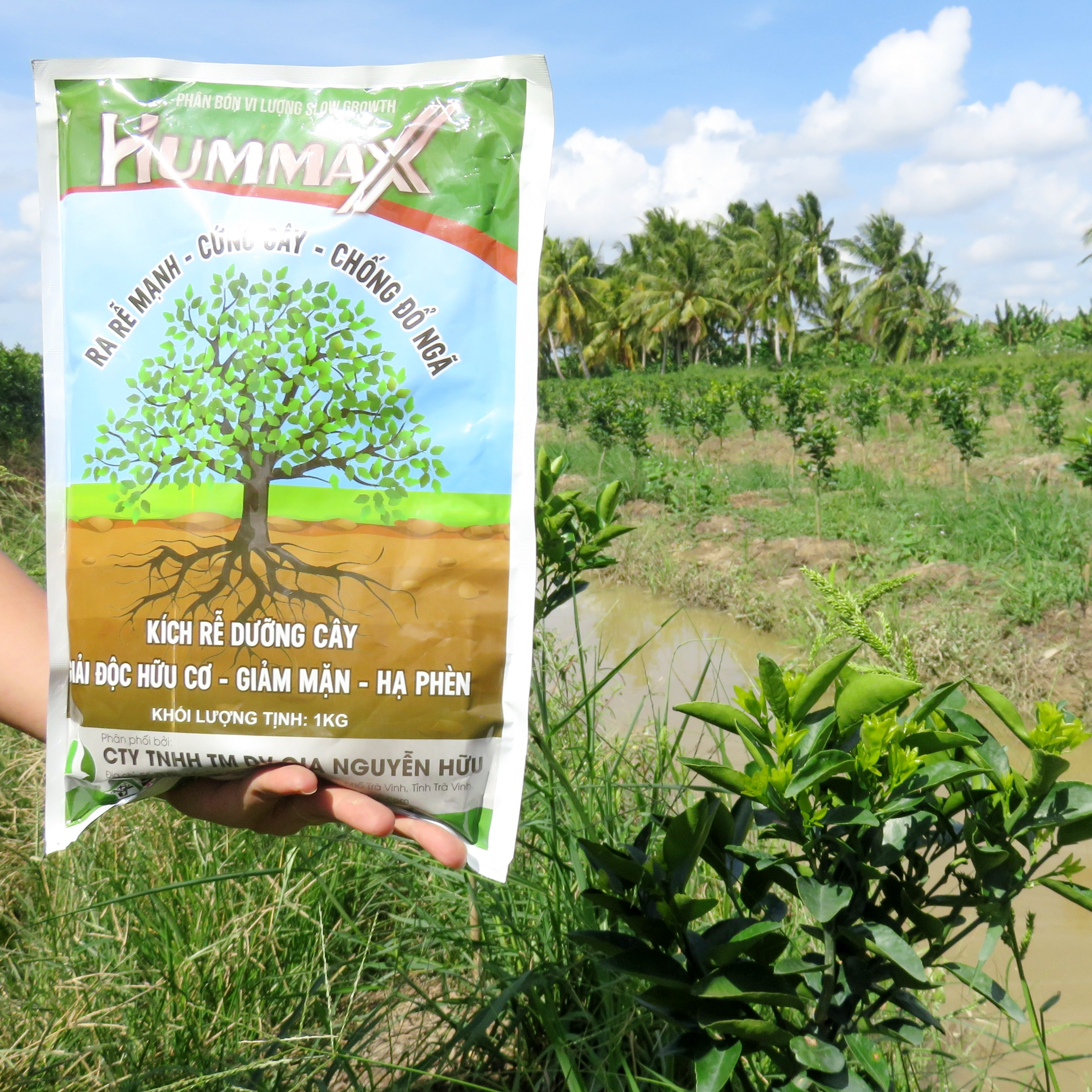 PHÂN BÓN HUMIC KÍCH RỄ, TƠI XỐP ĐẤT, KHỎE CÂY - DẠNG VẢY CAO CẤP - GÓI 1KG