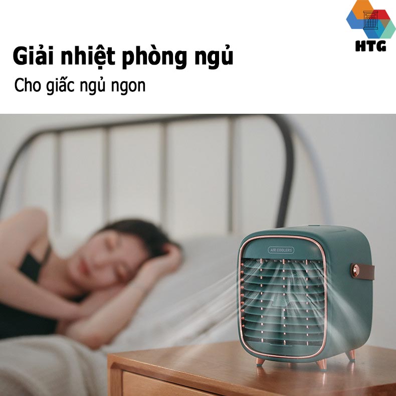 Quạt mini để bàn hơi nước LDL-Y3, 3 Cấp Độ, Không Dây, Giảm Nhiệt Nhanh Chóng, Có Thể Sử Dụng Nước Đá Siêu Mát, Hàng Chính Hãng