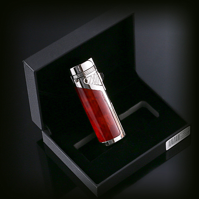 Hộp Quẹt Bật Lửa Khò 4 Tia Hút Xì Gà