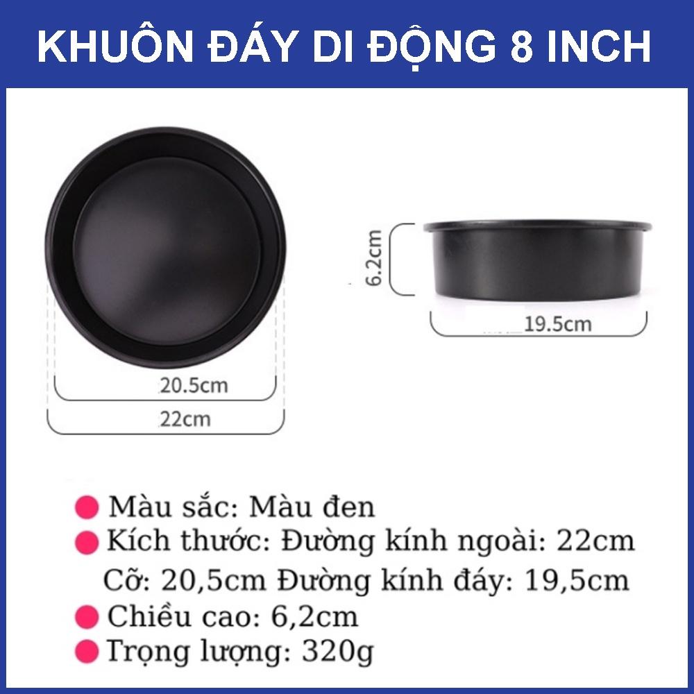 Khuôn Làm Bánh Không Dính gồm 5 khuôn không gỉ tốt cho sức khỏe, Khay Nướng Bánh Chống Dính Bằng Thép Carbon Cao Cấp