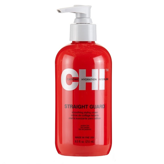 Kem tạo nếp tóc CHI Straight Guard Smoothing Styling Cream 251ml