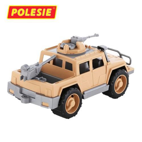 Đồ chơi bé trai Polesie xe jeep hộ tống trang bị bệ phóng PLS-63397