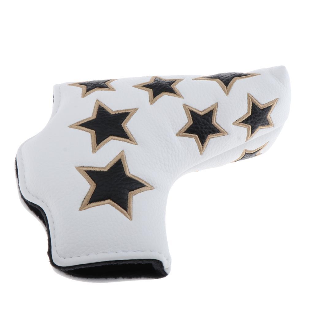 Golf Putter Head Covers Blade PU Leather Club Headcover