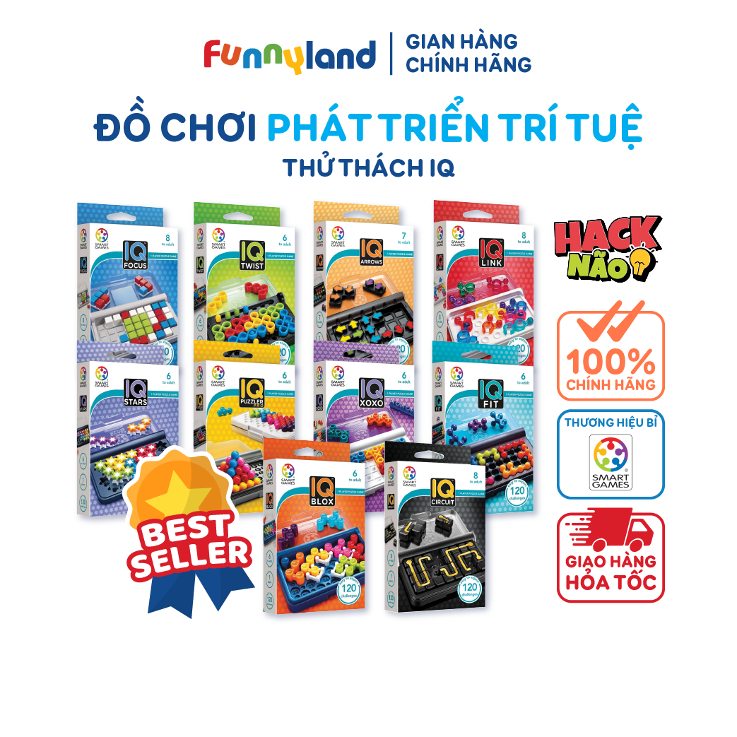 Đồ chơi trí tuệ Smart Games Thử thách IQ Circuit