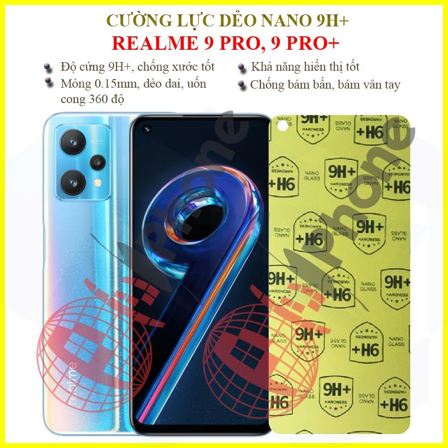 Dán cường lực dẻo nano dành cho Realme 9 Pro, 9 Pro+