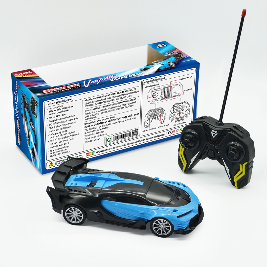 Đồ Chơi Duka: Siêu xe Điều Khiển Từ Xa - Veyron Doanh Nhân
