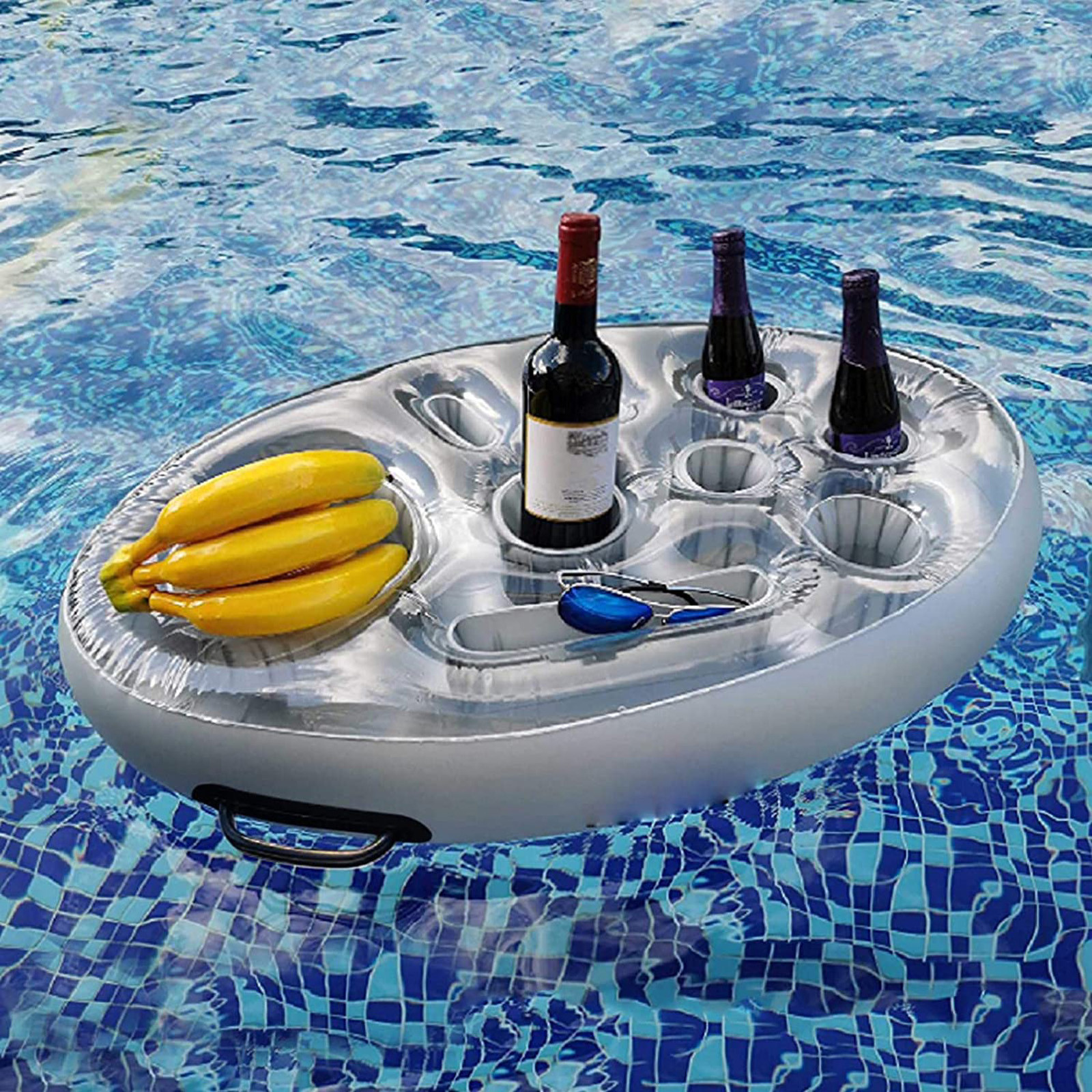 Khay Nổi Bơm Hơi Tiệc Hồ Bơi Floating Drinks Hot Tub