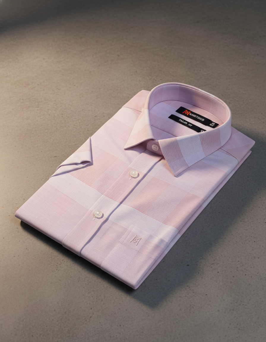 Áo sơ mi Khatoco tay ngắn (M-2XL)