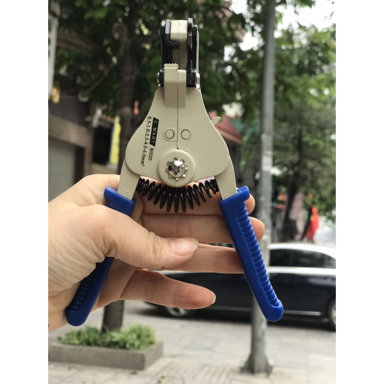 Kìm tuốt dây điện tự động C-MART B0029-C