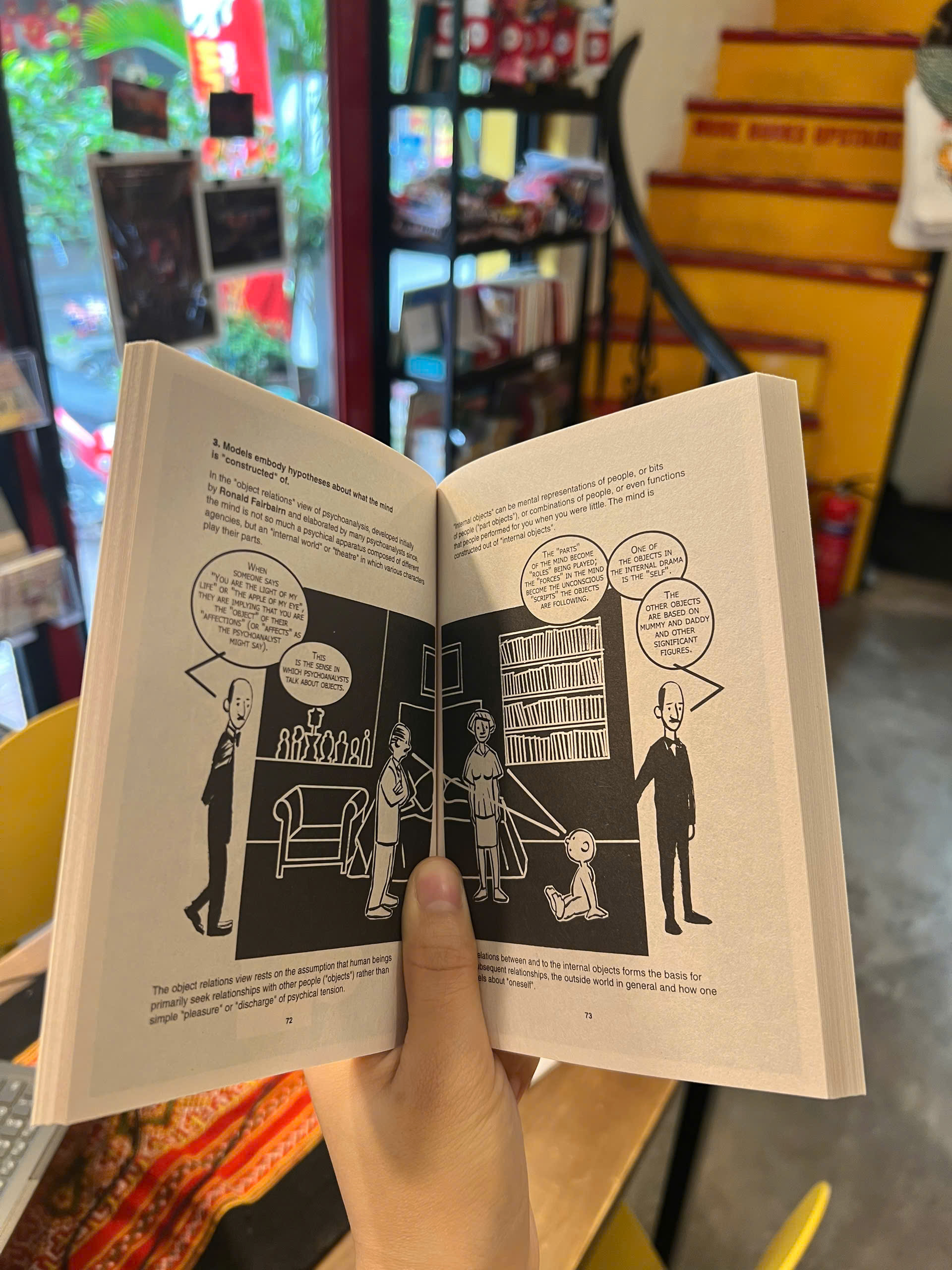 Sách - Introducing Psychoanalysis: A Graphic Guide by Ivan Ward | Psychology / Nonfiction