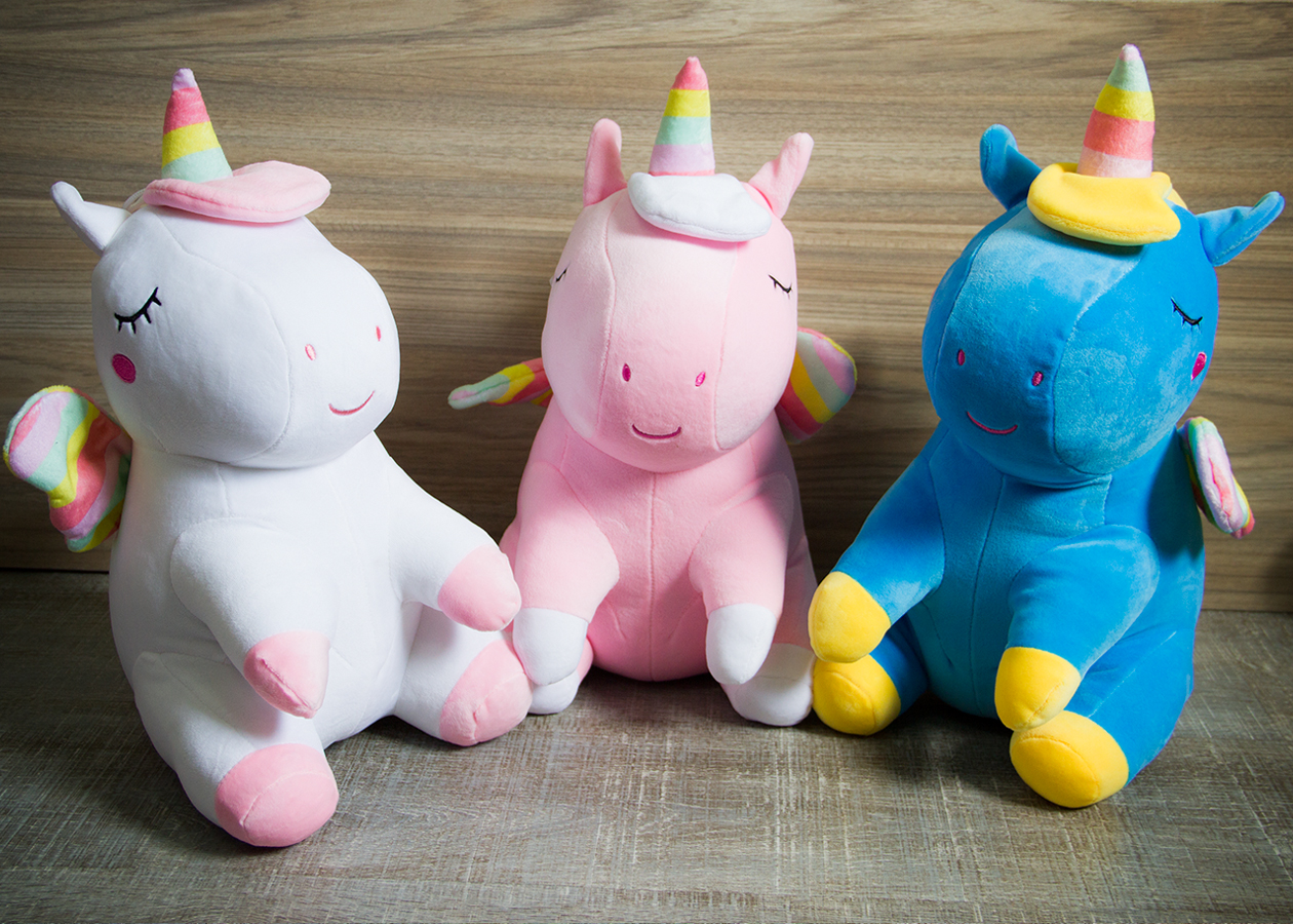 Thú nhồi bông Ngựa Một Sừng Unicorn size 40cm BA00065