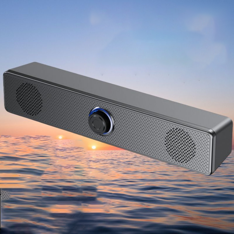 Loa Buletooth Bass siêu mạnh kết nối PC Laptop điện thoại tivi, loa vi tính để bàn E-3511 công suất 6W Usb/ jack 3.5mm – Hàng chính hãng