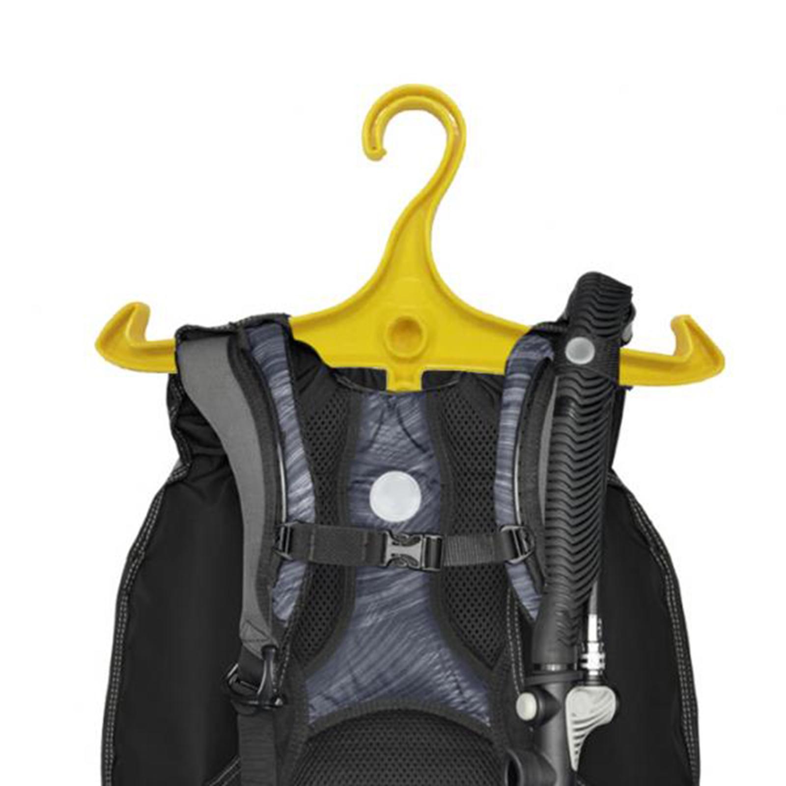 Pack Of 2 Heavy Duty Hangers Plastic Outdoor Vest Hanger Diving Suit Hanger