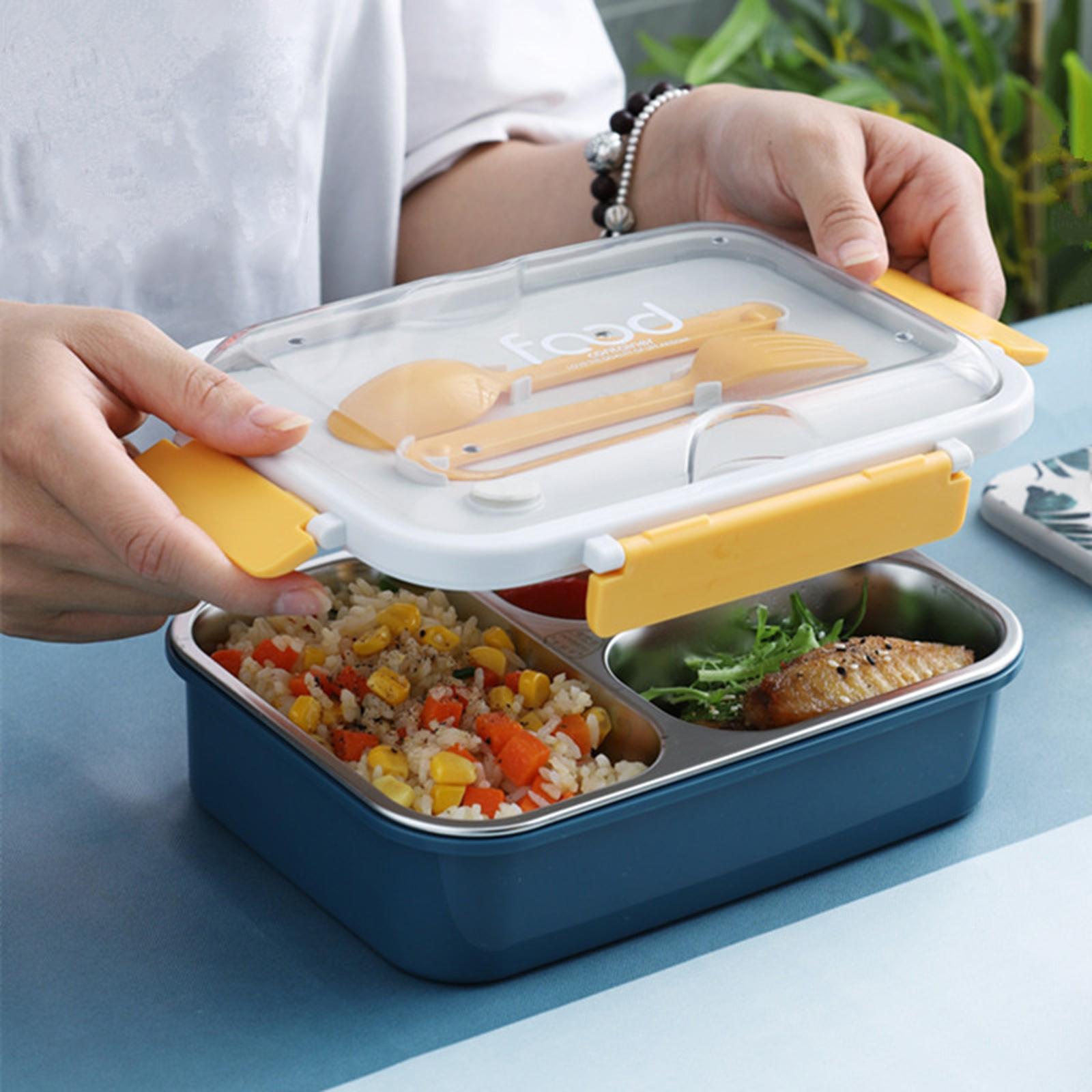 Grids Lunch Box Bento Container Food Storage Container for Camping