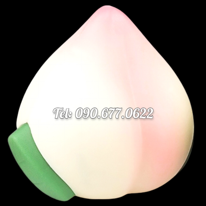 Khuôn silicone làm bánh, rau câu, bánh bao, bánh trôi nước Trái đào tiên - Mã số 1187